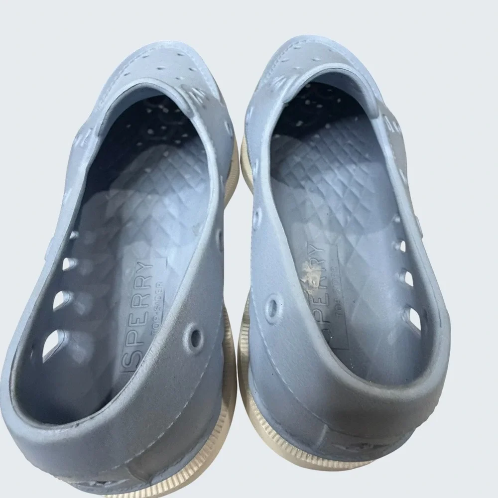 Sperry Authentic Original Float Boat Shoe Unisex W9 M7 Light Blue EVA Breathable